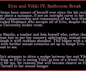  manga Erin and Vikki - Bathroom Break, anal , futanari 