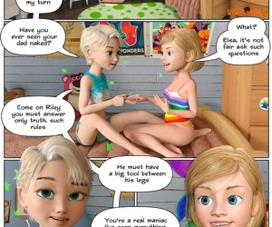  manga Inside Riley 4 - Lesson For Elsa, daughter  incest