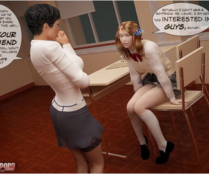 manga die Hotkiss dazu Boarding Schule 2, glasses , schoolgirl uniform 