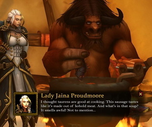 truyện tranh thế giới những  proudmoore, jaina proudmoore  furry