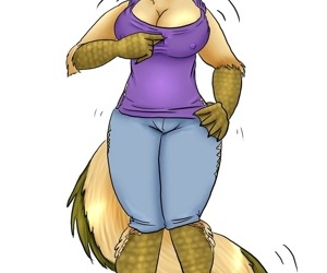 manga fennec tf, furry , breast expansion  breast-expansion