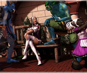  manga Warcraft - Belf & Trolls, uncensored , anal  thigh-high-boots