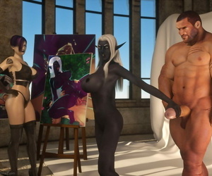 المانجا على الفنان - جزء 5, uncensored , anal 