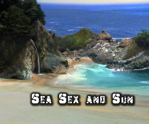 manga LLXBD Sea- Sex and Sun, raven , supergirl , dark skin , group  kissing