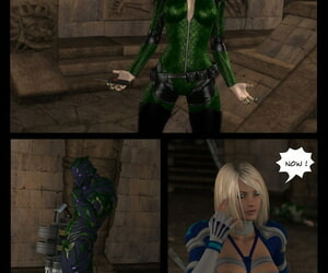 मंगा शोरा कुन legion: ग़ुलाम के के mask.., she-hulk , dark skin , monster  demon-girl
